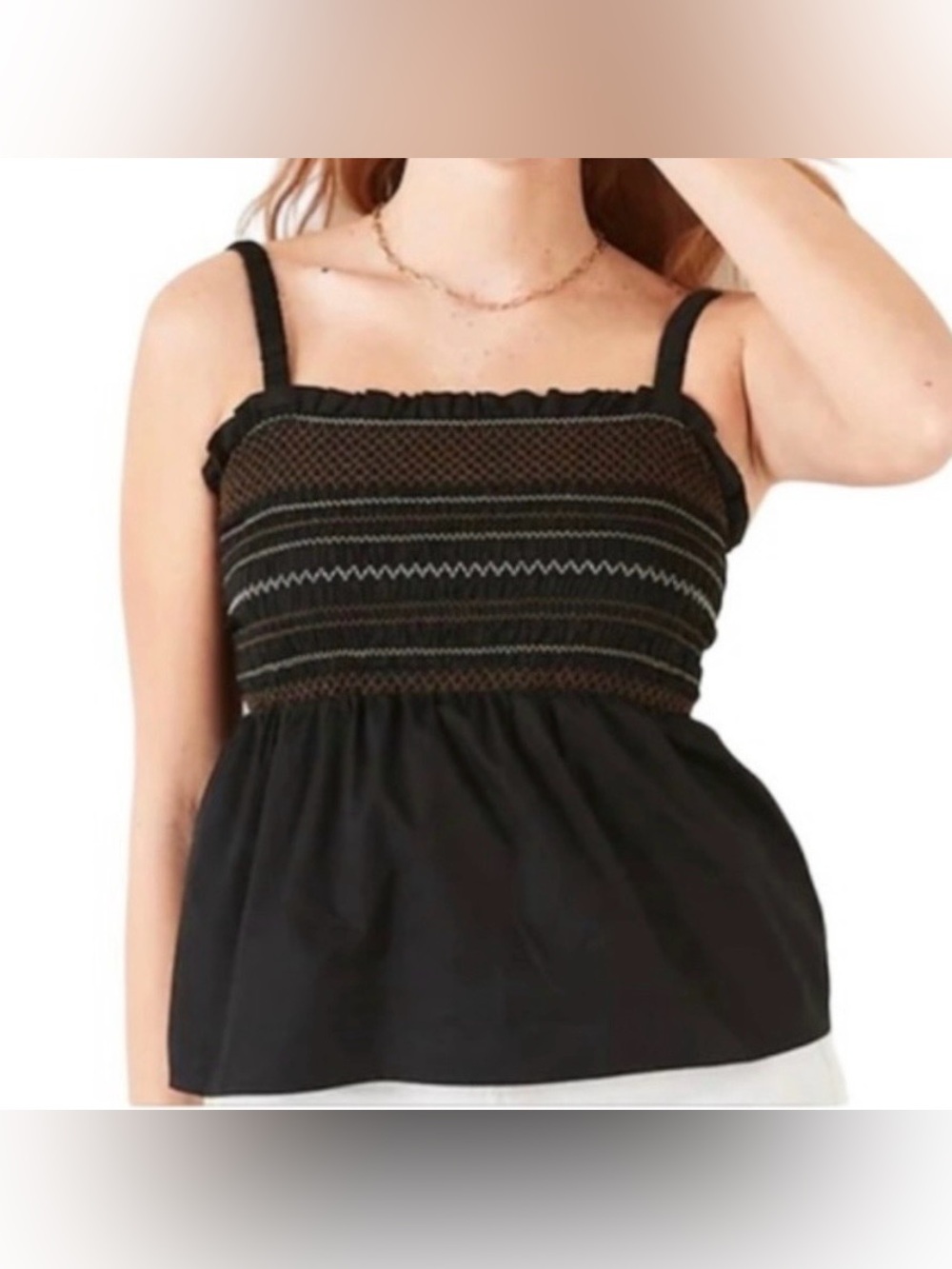 Old Navy Sleeveless Smocked
Babydoll Top | Size Extra Small